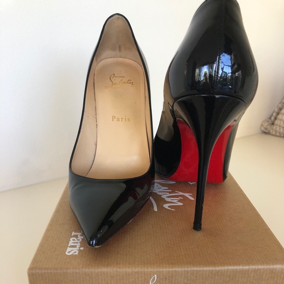 Louboutin Décolleté 554 (100mm) Patent - Picture 8 of 9